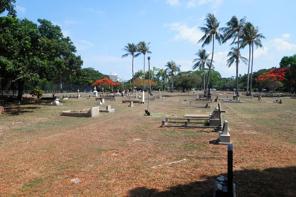 Commonwealth War Graves Darwin Gardens Cemetery Reserve