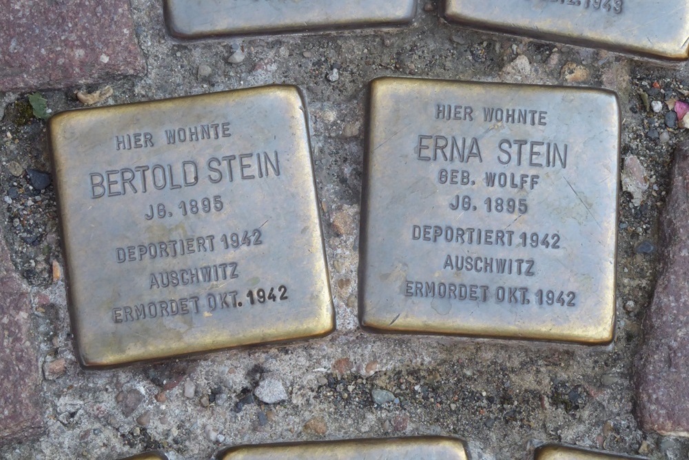 Stolpersteine Aschaffenburger Strasse 2 #4