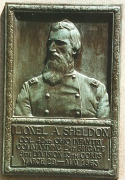 Gedenkteken Colonel Lionel A. Sheldon (Union)