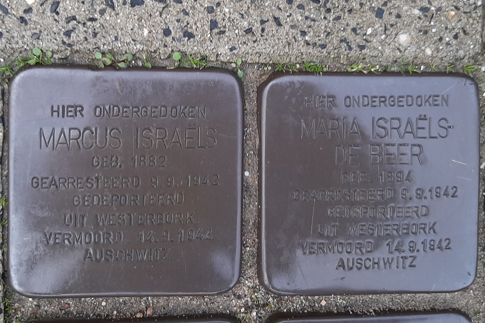 Stolpersteine Schoolstraat 43 #2