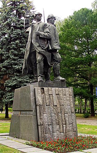 Monument Siberische Partizanen