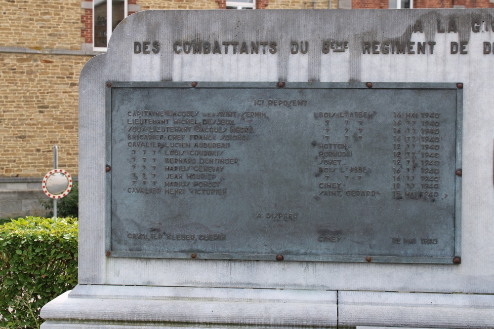 Memorial 8th Dragon Regiment Saint-Gérard #3