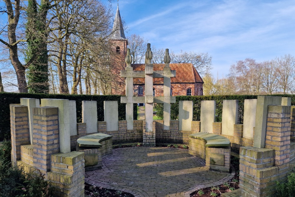 Nederlandse Oorlogsgraven Gemeentelijke Begraafplaats Marum
