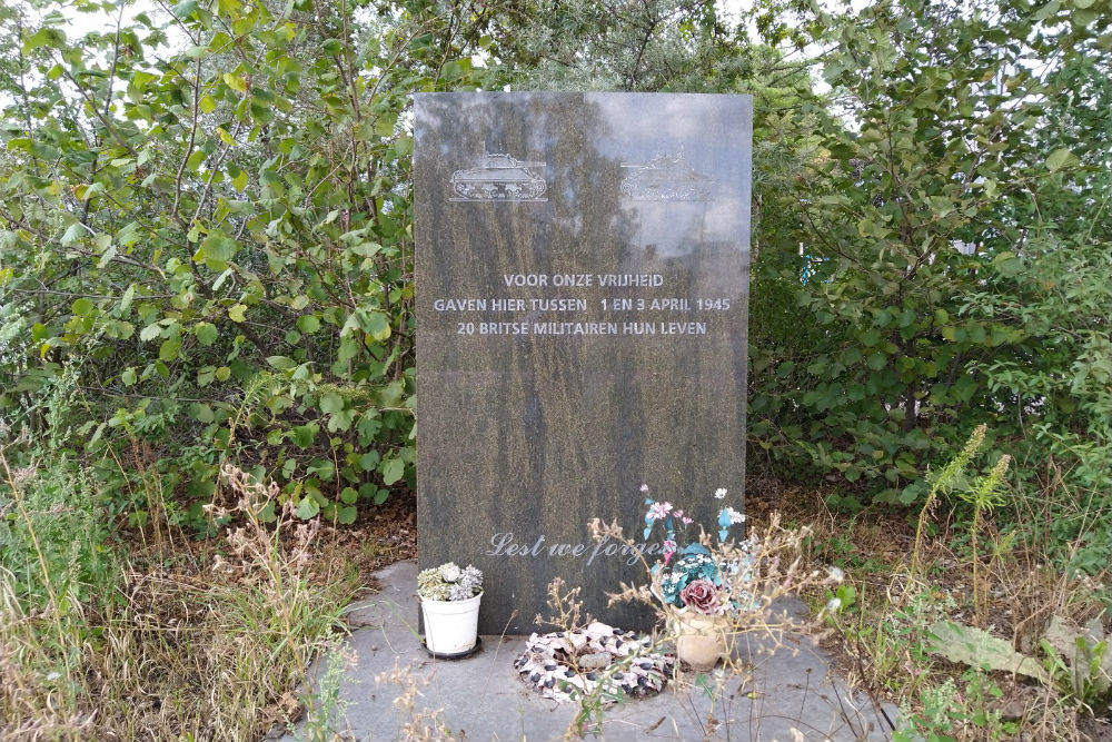 Memorial Killed British Soldiers Enschede