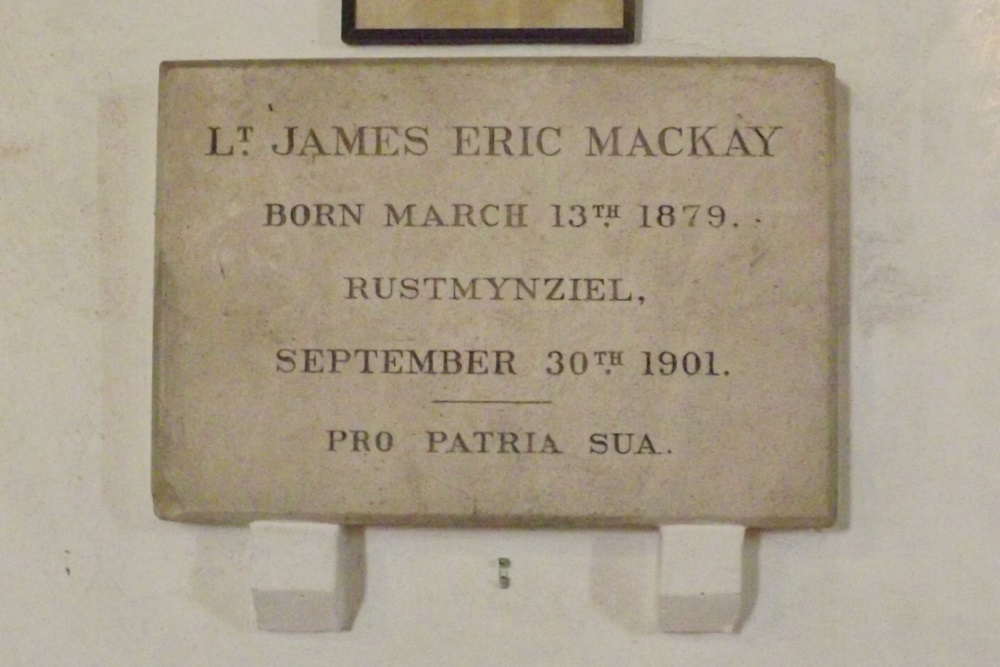 Memorial Lt. James Eric Mackay