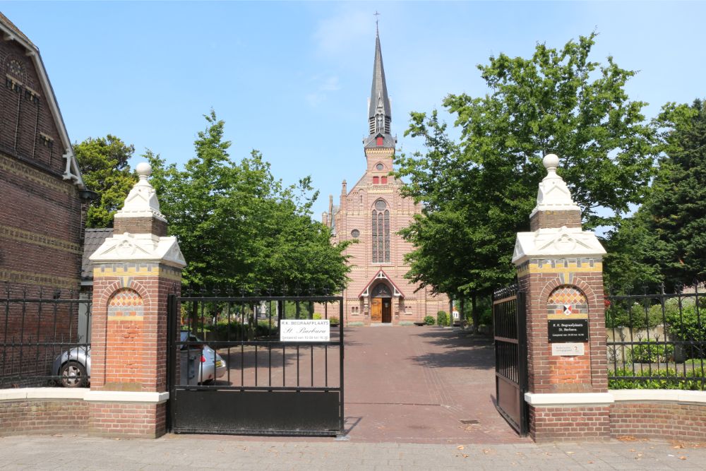 Nederlandse Oorlogsgraven Rooms Katholieke Begraafplaats St. Barbara