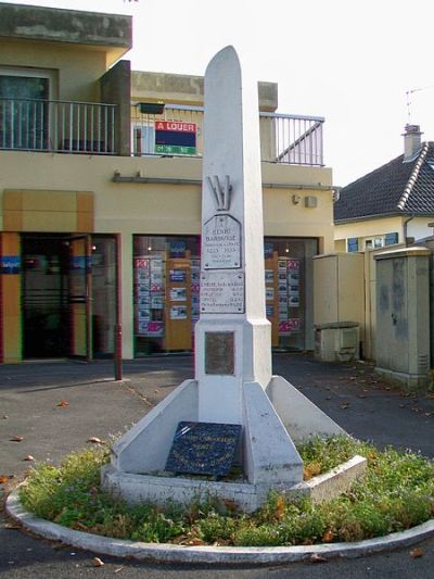 Monument Gexecuteerde Inwoners Goussainville