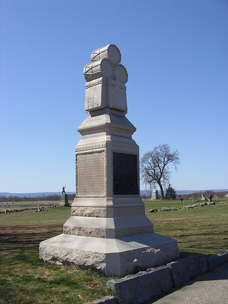 Monument 106th Pennsylvania Volunteer Infantry Regiment 