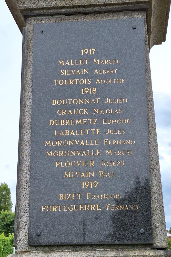 War Memorial Sainte-Olle #4