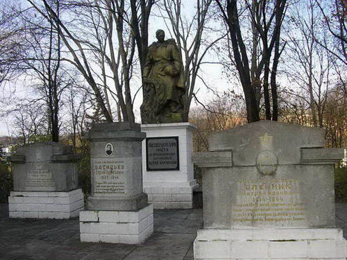 Mass Grave Soviet Soldiers Kamianets-Podilskyi