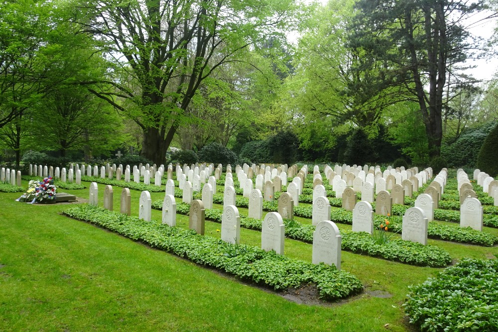 Nederlands Ereveld Begraafplaats Friedhof Ohlsdorf Hamburg
