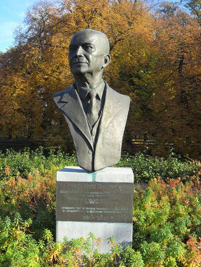 Statue Generaal Dwight David Eisenhower