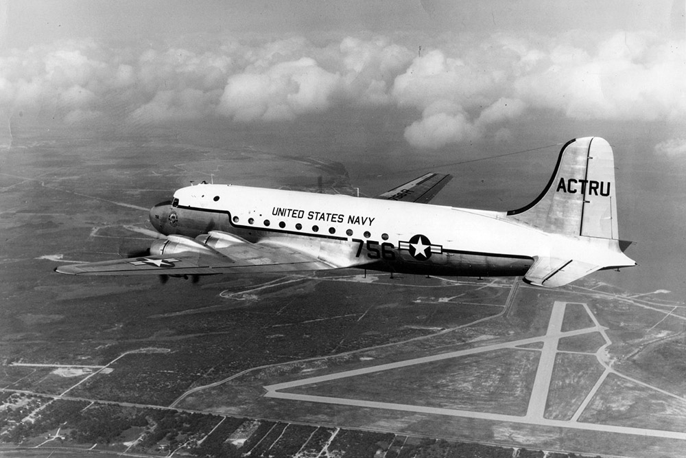 Crashlocatie Douglas R5D-1 (DC-4) 39180