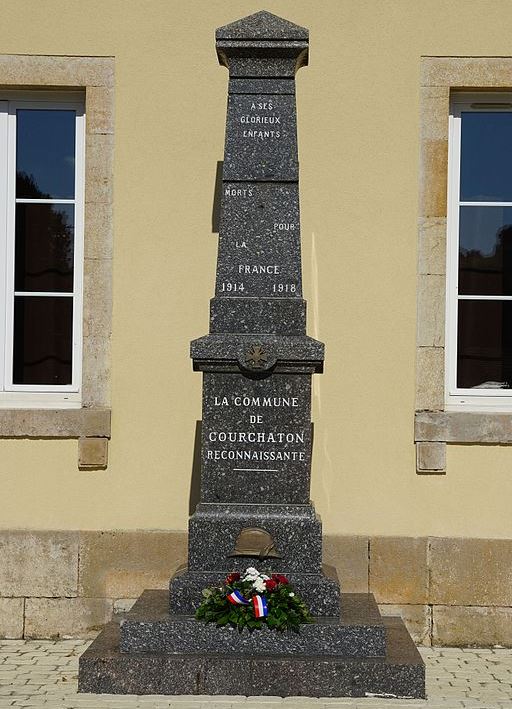 Monument Eerste Wereldoorlog Courchaton