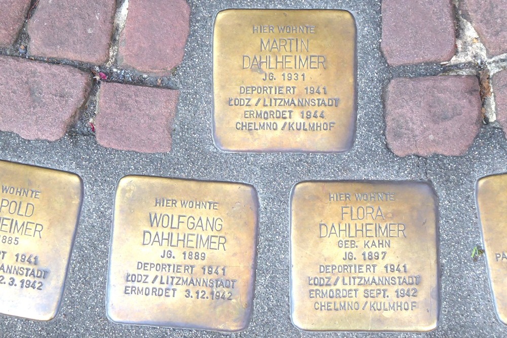 Stolpersteine Hauptstrasse 68 #5