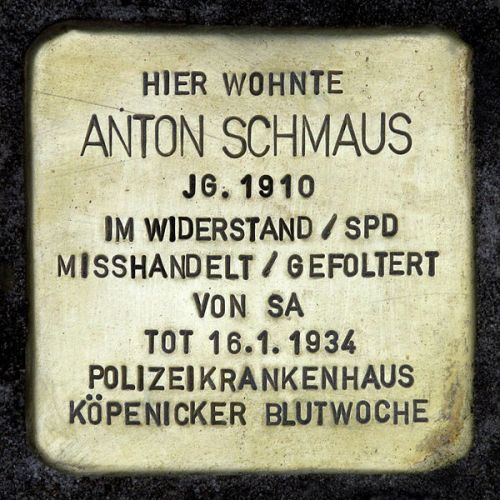 Stolpersteine Schmausstrae 2 #2