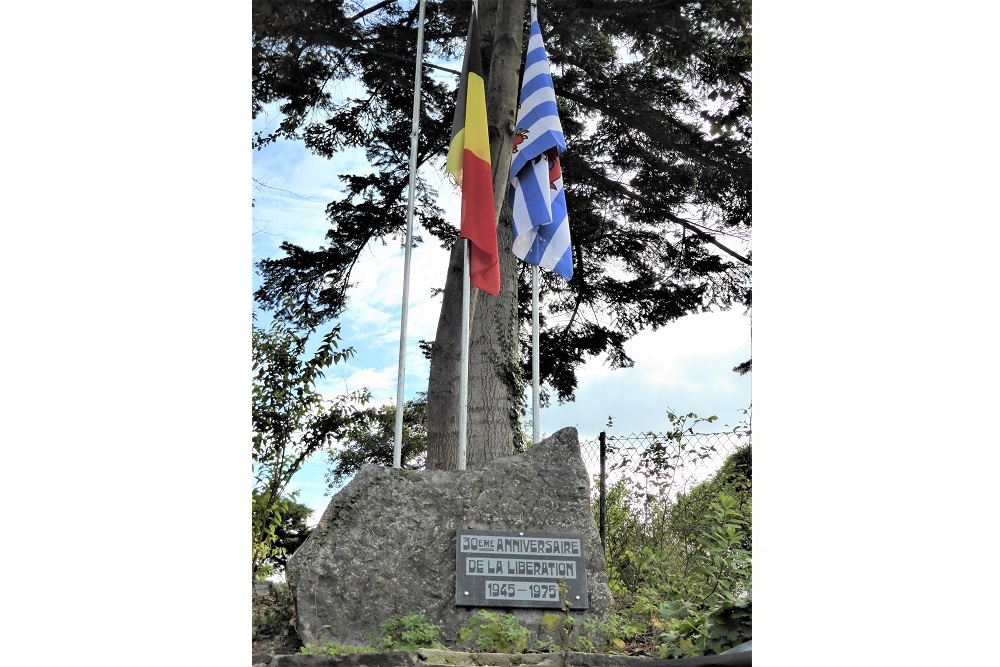 Memorial Stone 30 Years Liberation Resteigne