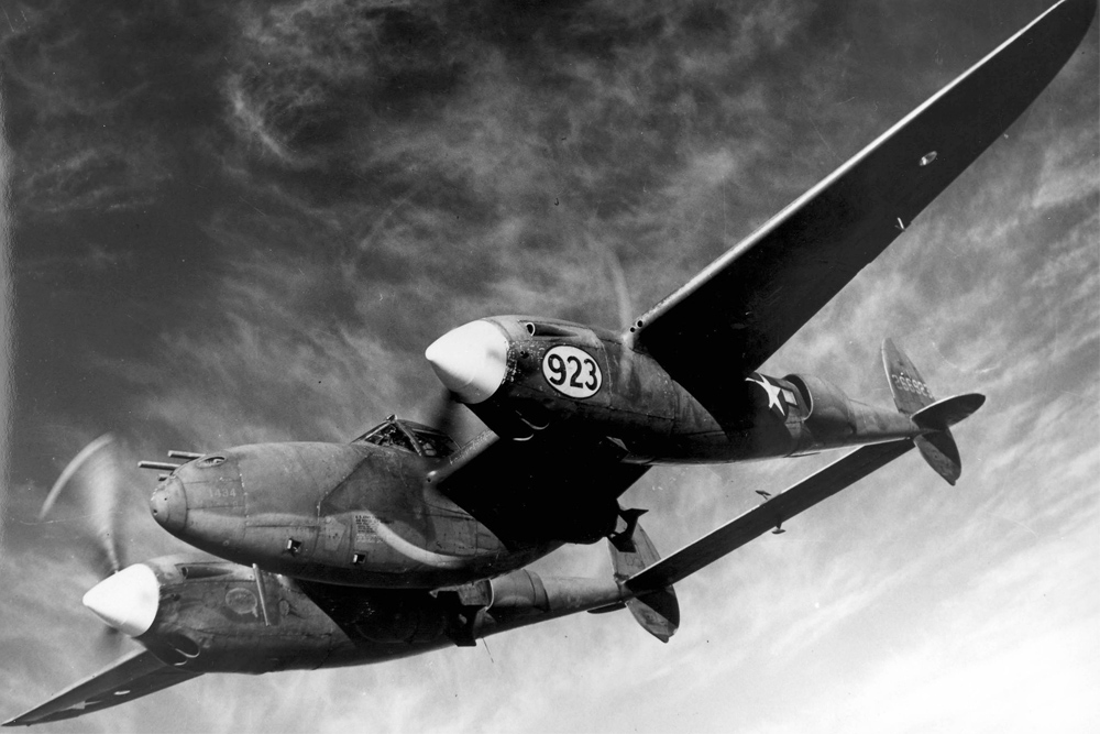 Crashlocatie P-38H-5-LO Lightning 42-66821