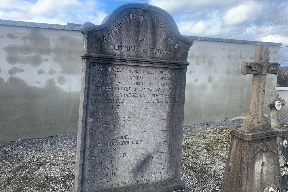 Belgian War Graves Retinne