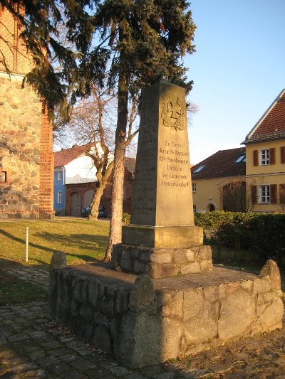 Oorlogsmonument Hennickendorf