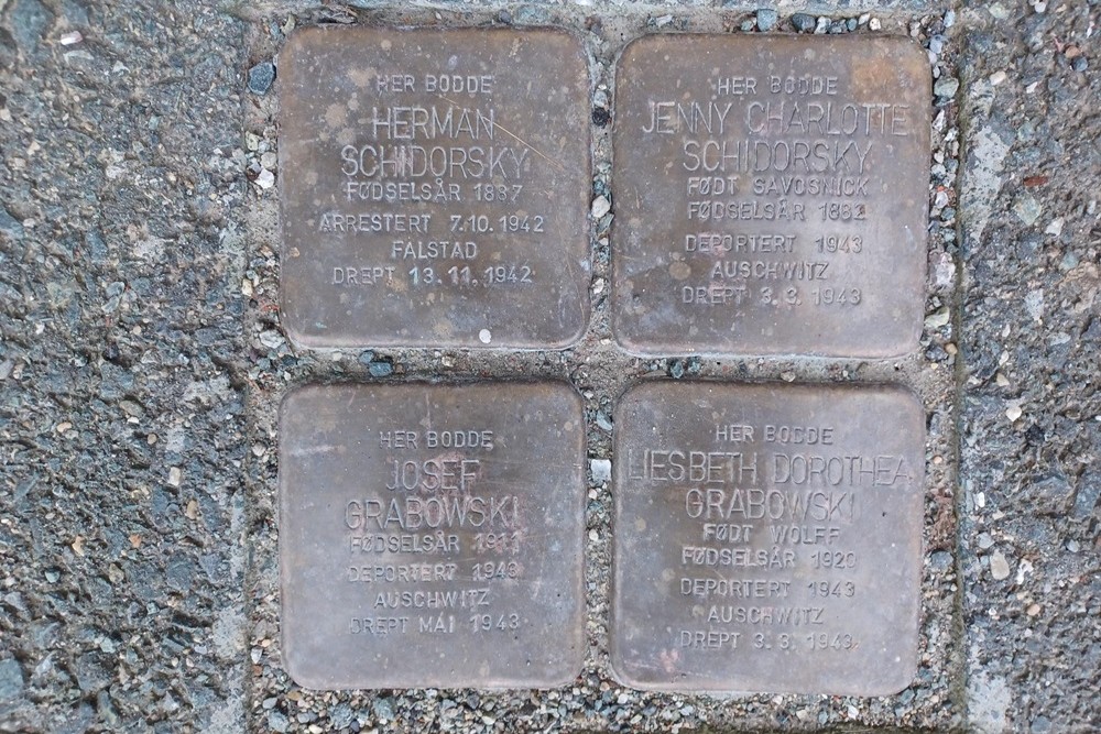 Stolpersteine Innherredsveien 9