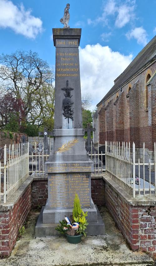 War Memorial Seraincourt #2