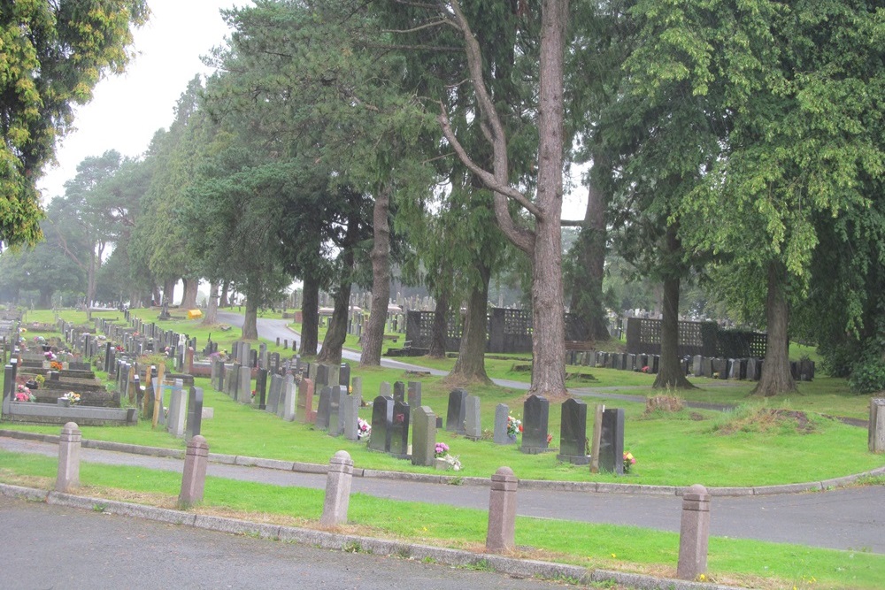 Commonwealth War Graves Rhymney Cemetery