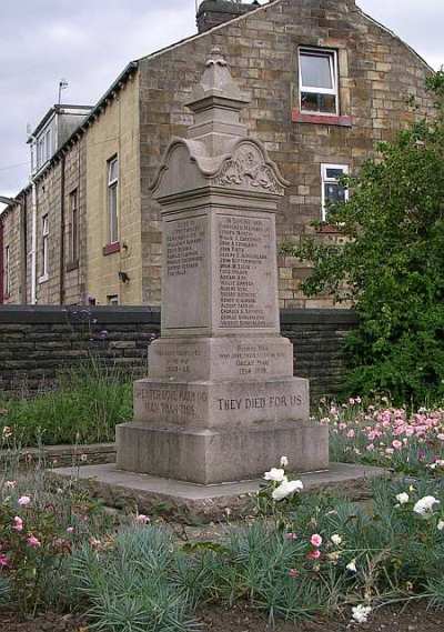 War Memorial Todmorden