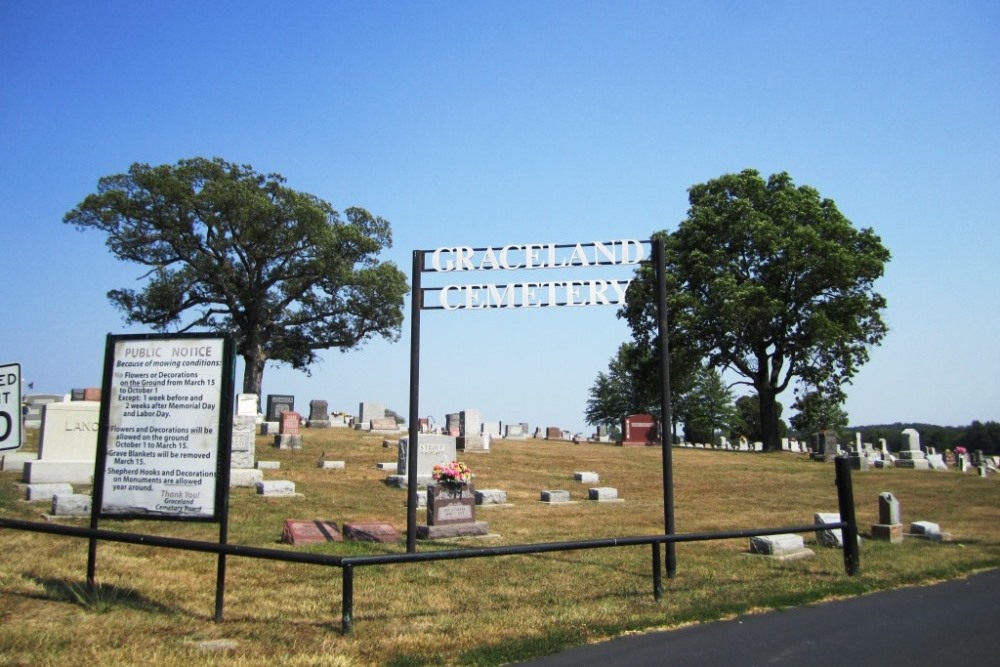American War Grave Graceland Cemetery