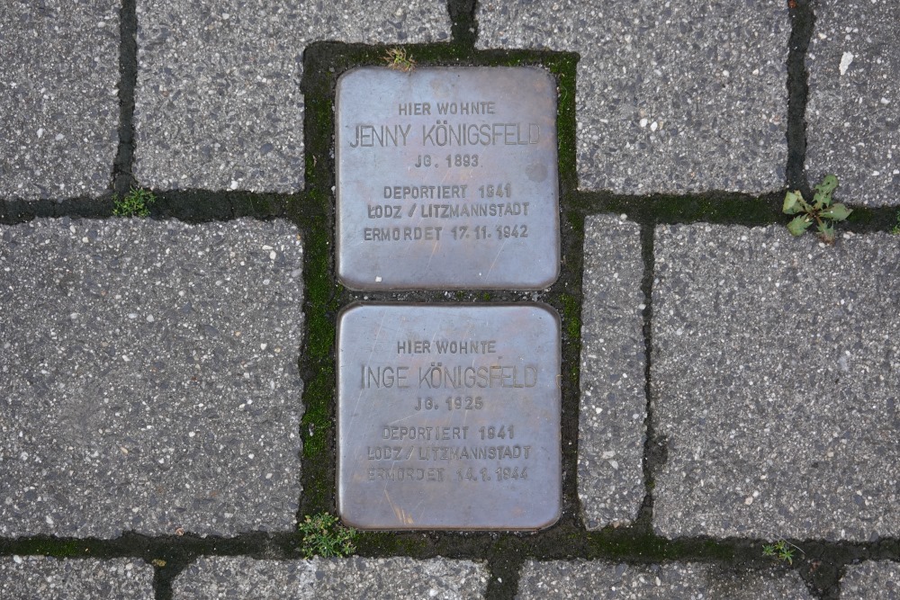 Stolpersteine Graf Siegfried Strae 20 #1