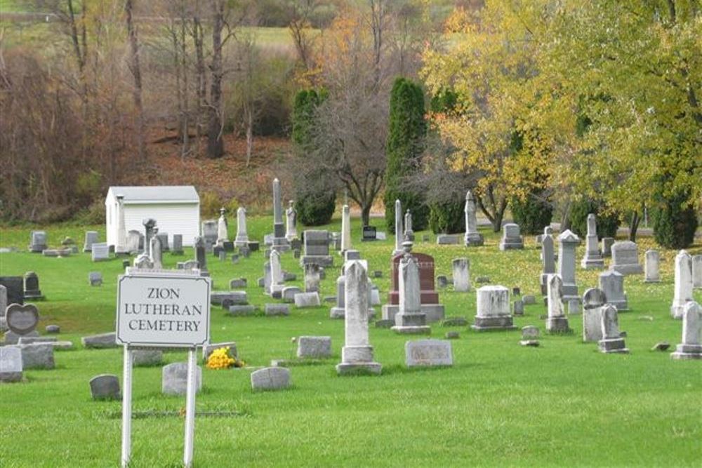 American War Grave Zion Lutheran Church Cemetery