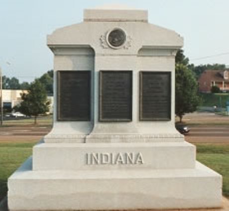 Monument 16th, 60th en 67th Indiana Infantry (Union)