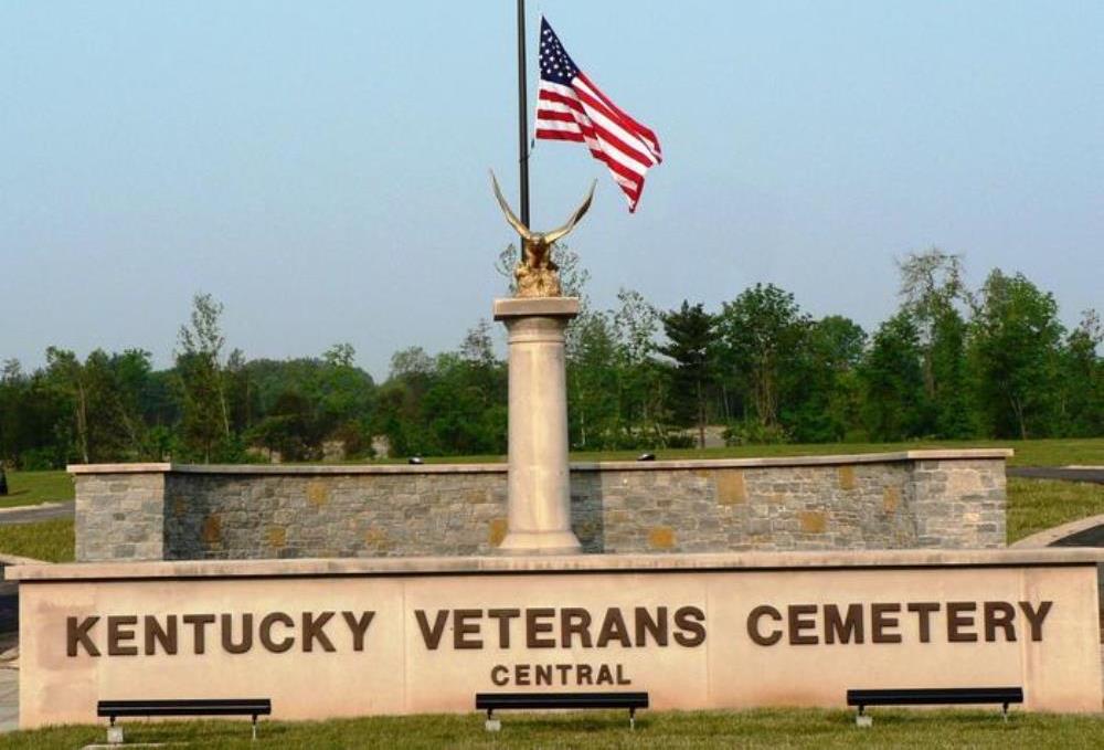 Amerikaanse Oorlogsgraven Kentucky Veterans Cemetery Central