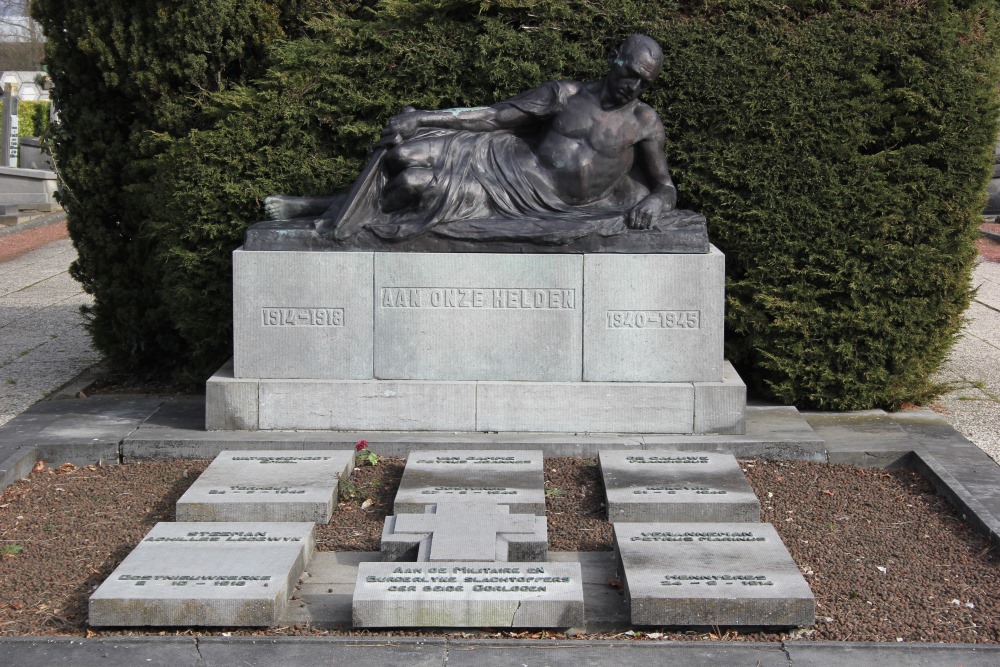 Oorlogsmonument Begraafplaats Sint-Gillis-Dendermonde