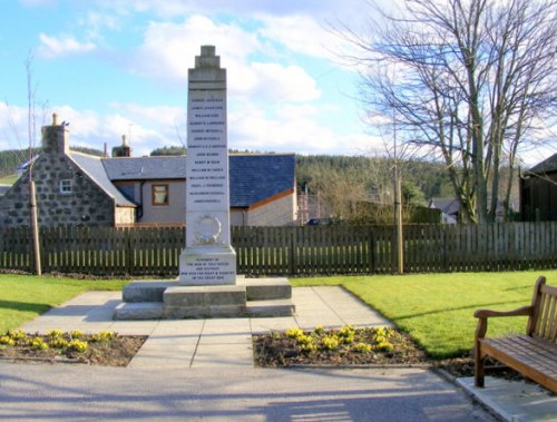 War Memorial Rothiemay