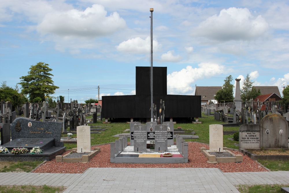 Belgische Oorlogsgraven Boekhoute