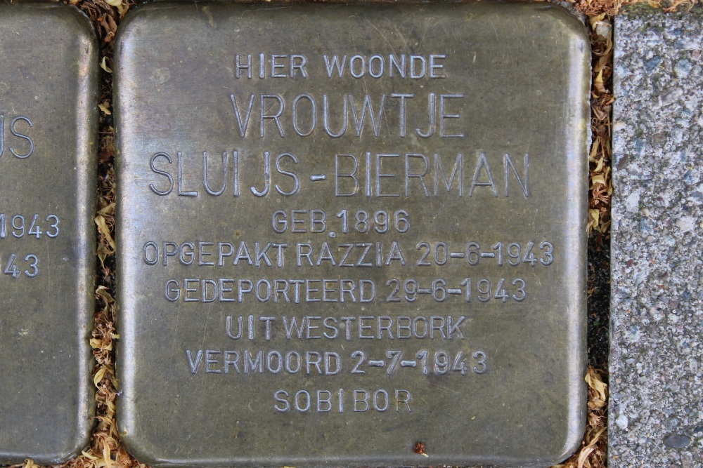 Stolpersteine Tugelaweg 39 #3