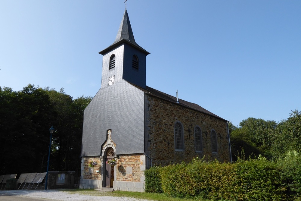 Fuhrerhauptquartier Wolfsschlucht 1 - Church of Brûly-de-Pesche