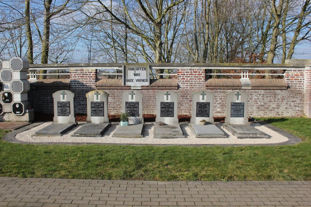 Belgische Oorlogsgraven Oordegem