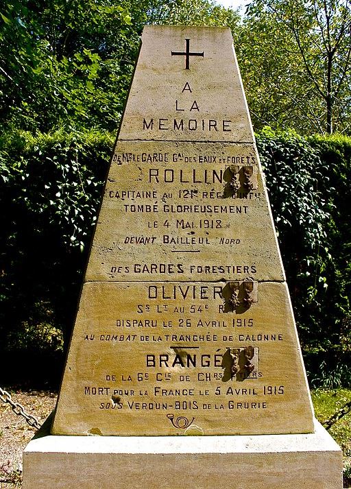 Memorial Foresters of Forts de Compiegne