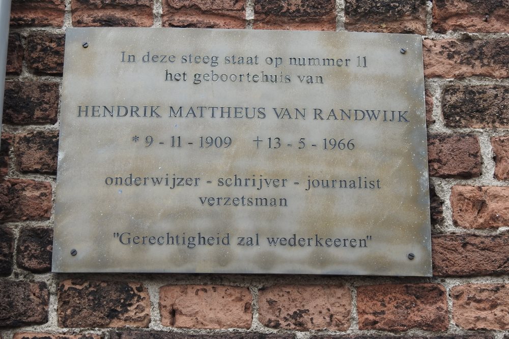 Memorial Henk van Randwijk