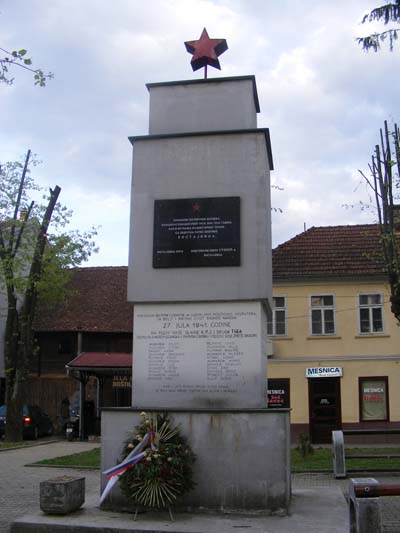 Monument Partizanen Bosanska Kostajnica