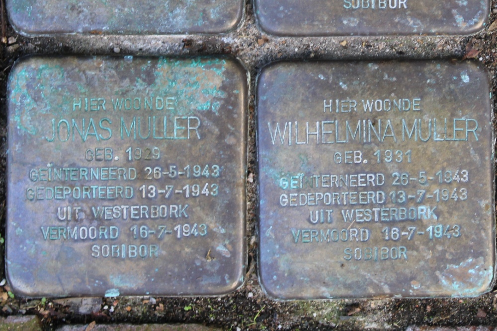 Stolpersteine Nieuwe Amstelstraat 9 #3