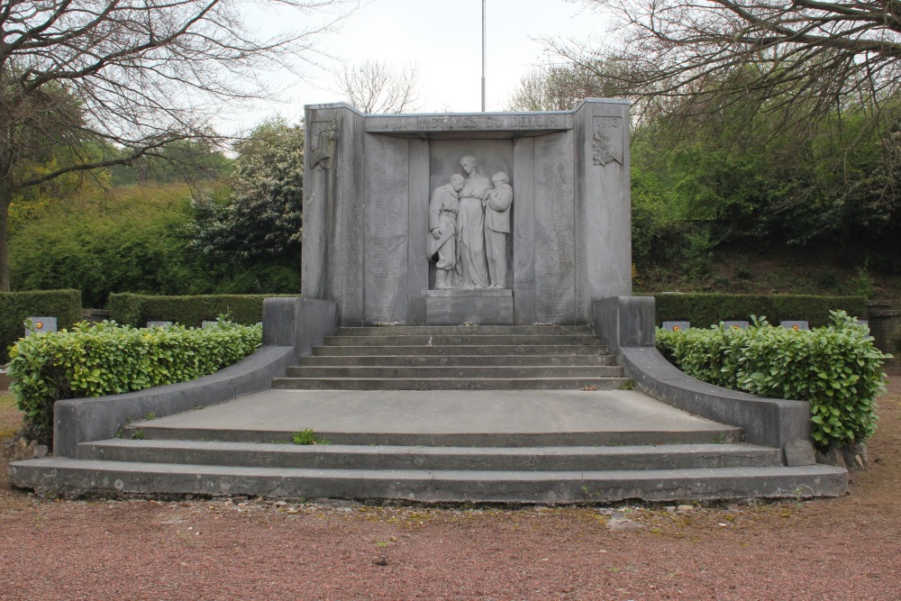 Oorlogsmonument Begraafplaats Verviers