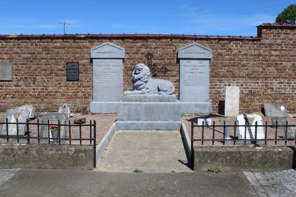 War Memorial Cemetery Antheit