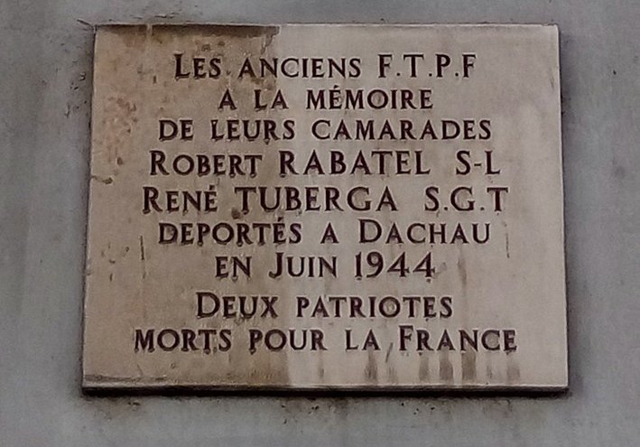 Memorial Robert Rabatel and Ren Tuberga