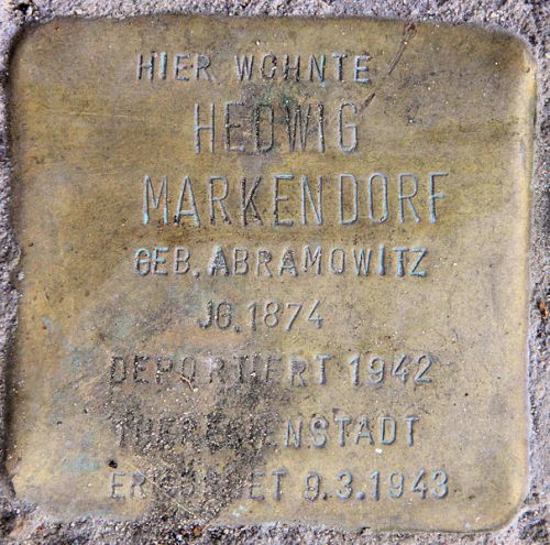 Stolpersteine Dahlmannstraße 24 #2