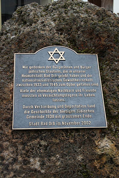 Holocaust Memorial Bad Orb
