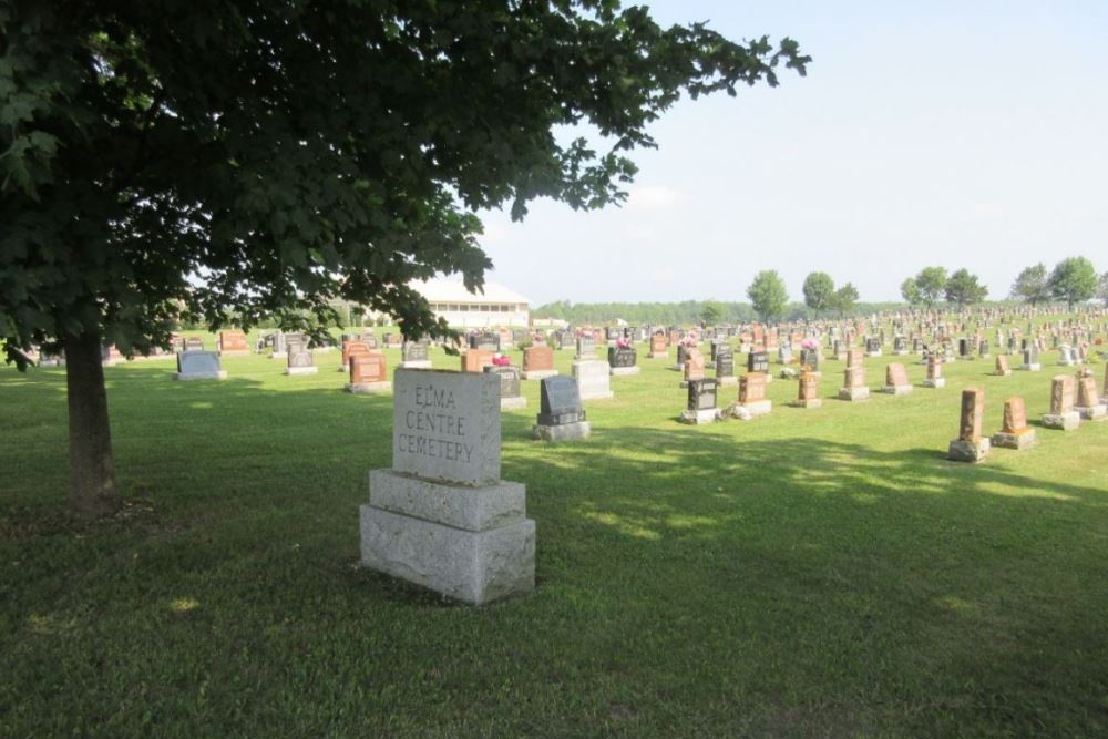 Commonwealth War Grave Elma Centre Cemetery