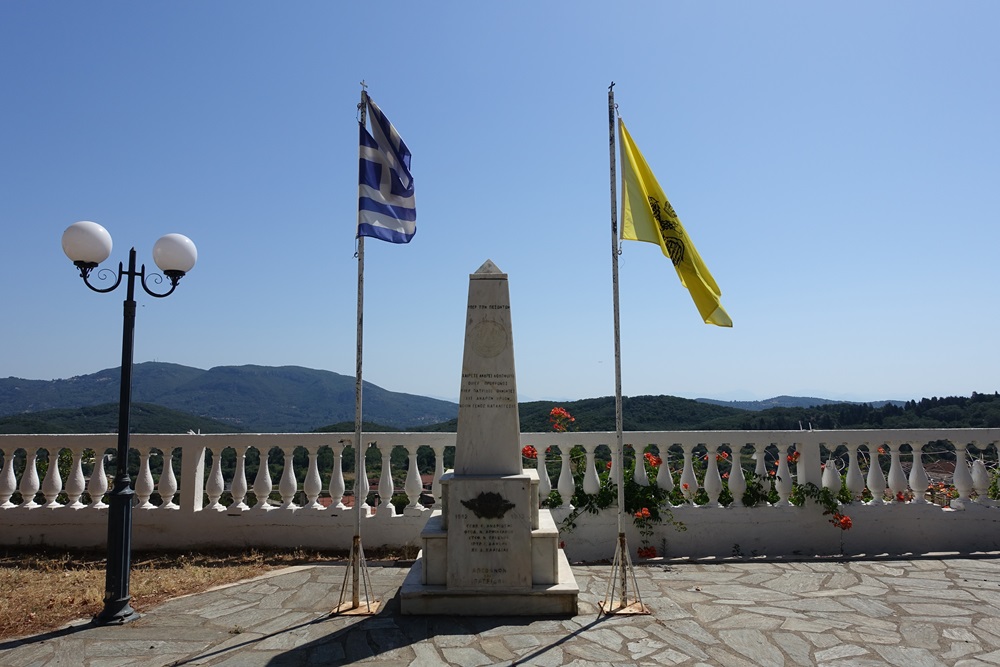 Monument Balkanoorlog Agios Mattheos